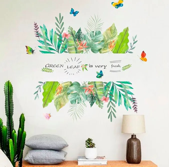 PIPPER | Falmatrica "Levelek 2" 70x66cm