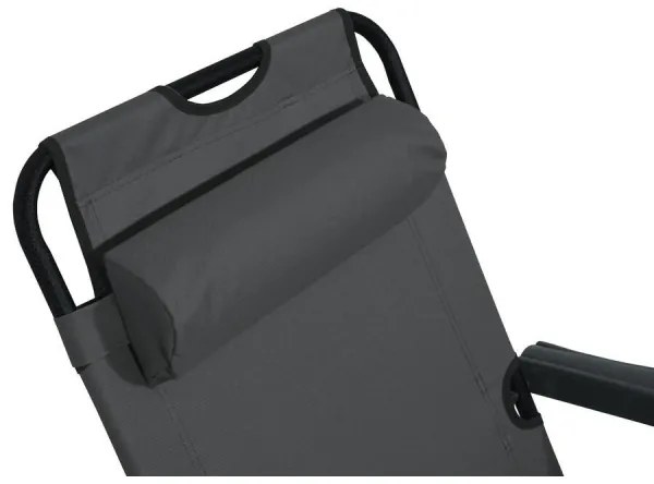 Összecsukható állítható szék antracit