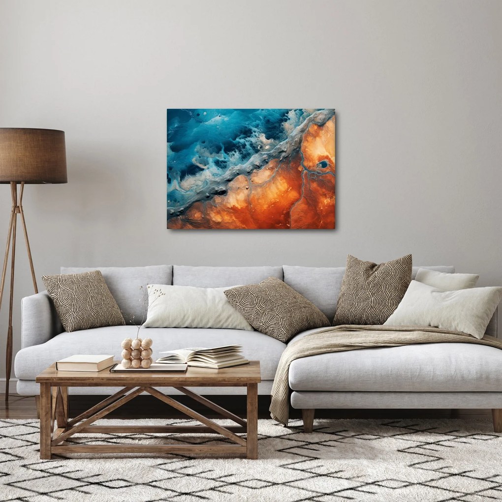 Kép - Víz és tűz (70x50 cm)