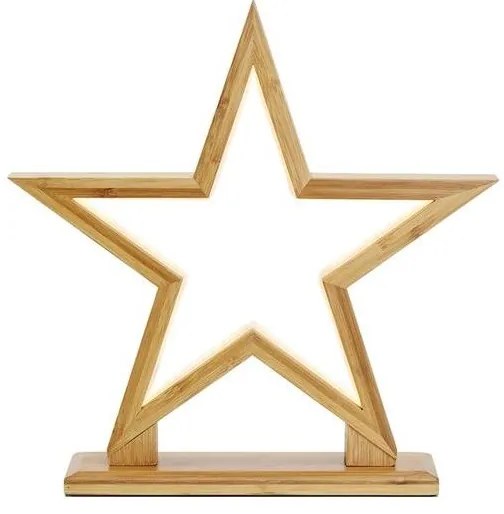 Markslöjd 704993 - LED karácsonyi dekoráció BOBO LED/2,6W/230V bambusz