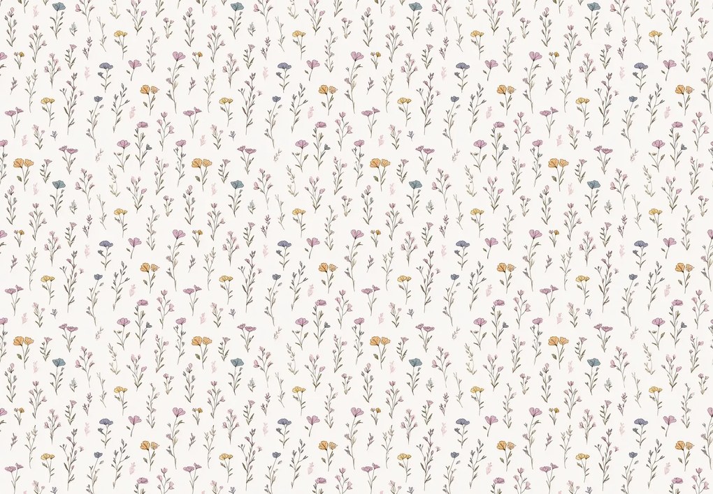 Fotótapéta - Finom virágmintás (147x102 cm)