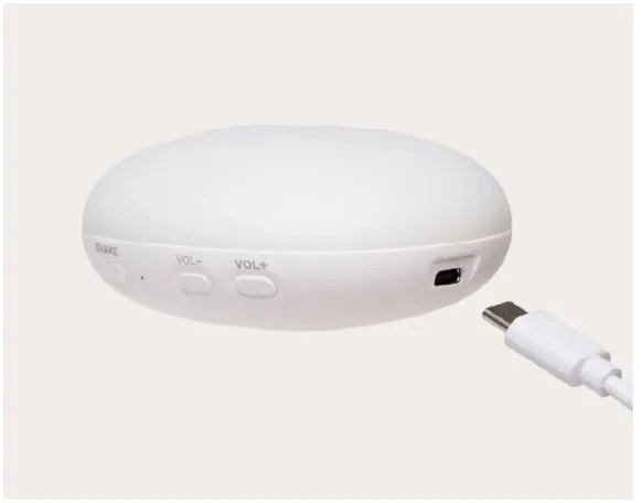 Moonie - Snuggle buddy dallammal és világítással 2.0 nyuszi powder