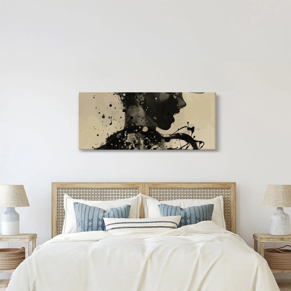 Kép - Jazz nő (120x50 cm)