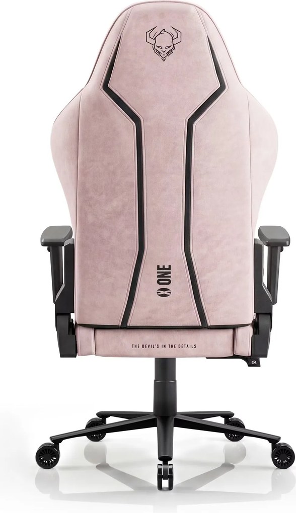 Gamer szék szövet Normal Size, fekete-rózsaszín: Diablo X-One 2.0 Akira Pink
