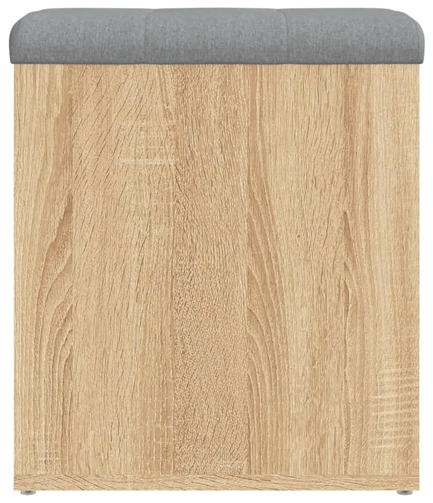 sonoma tölgyfa tárolópad 42 x 42 x 45 cm