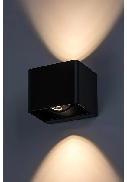 Rabalux 77168 - LED Kültéri fali lámpa HALLSTATT LED/10W/230V IP54 fekete