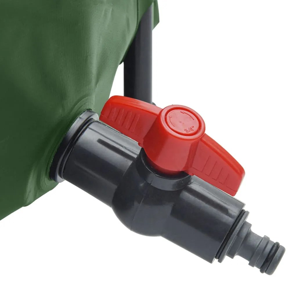 összecsukható PVC víztartály csappal 100 L