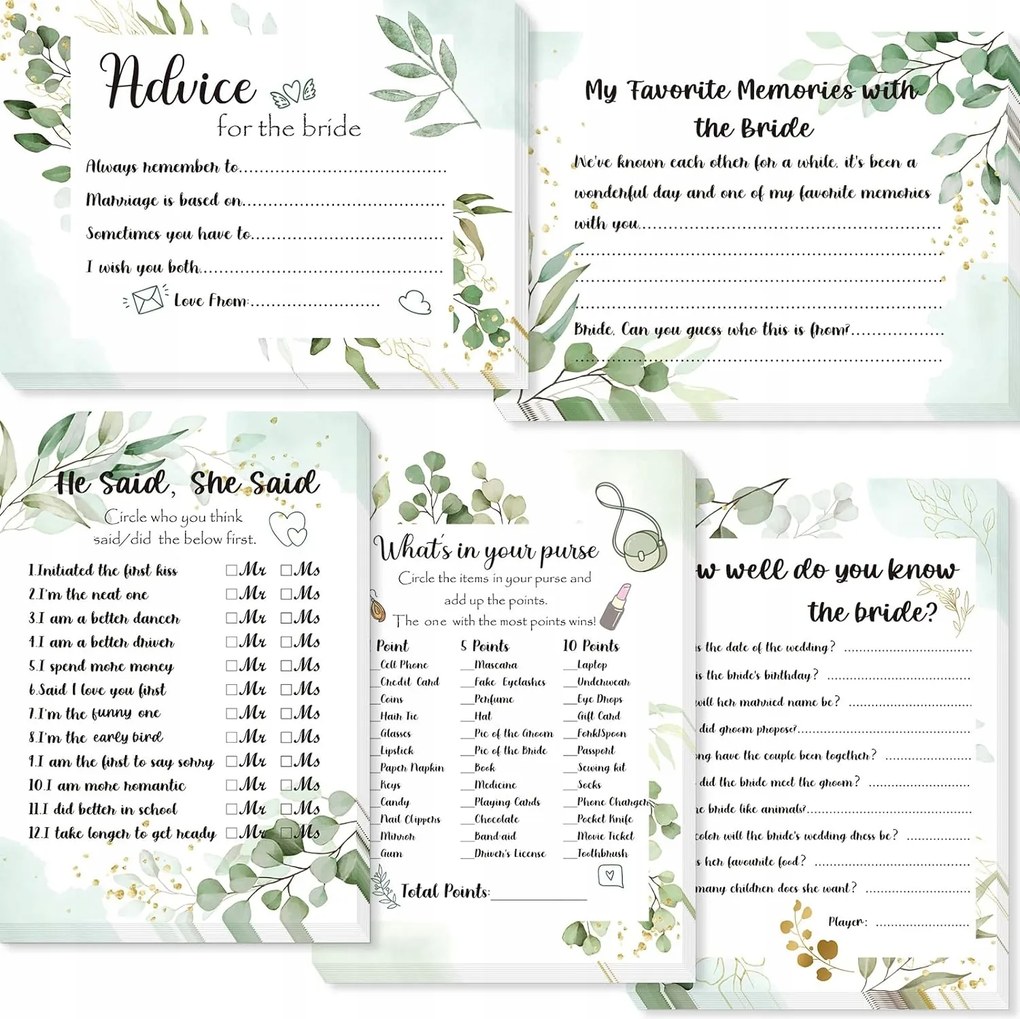 5 Játék Lánybúcsúra Kártyák Angolul Tanácsok, Kérdések, Ki Mondta?