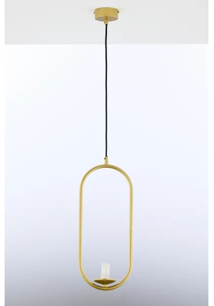 Jupiter 2042 - Csillár zsinóron IGON 1xE14/40W/230V arany