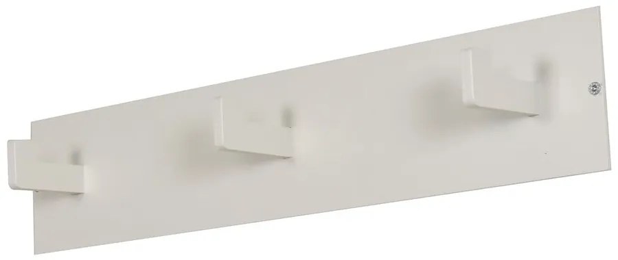 Fehér fém fali fogas 50 cm Leatherman – Spinder Design