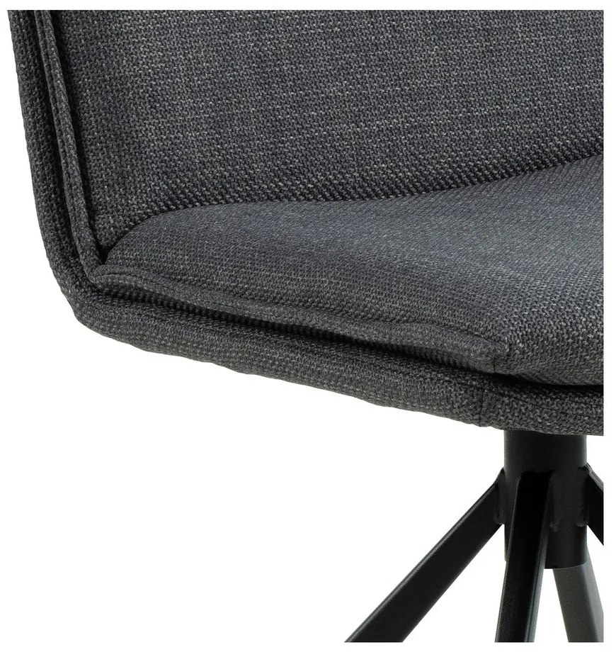 Sötétszürke étkezőszék Flynn – Actona