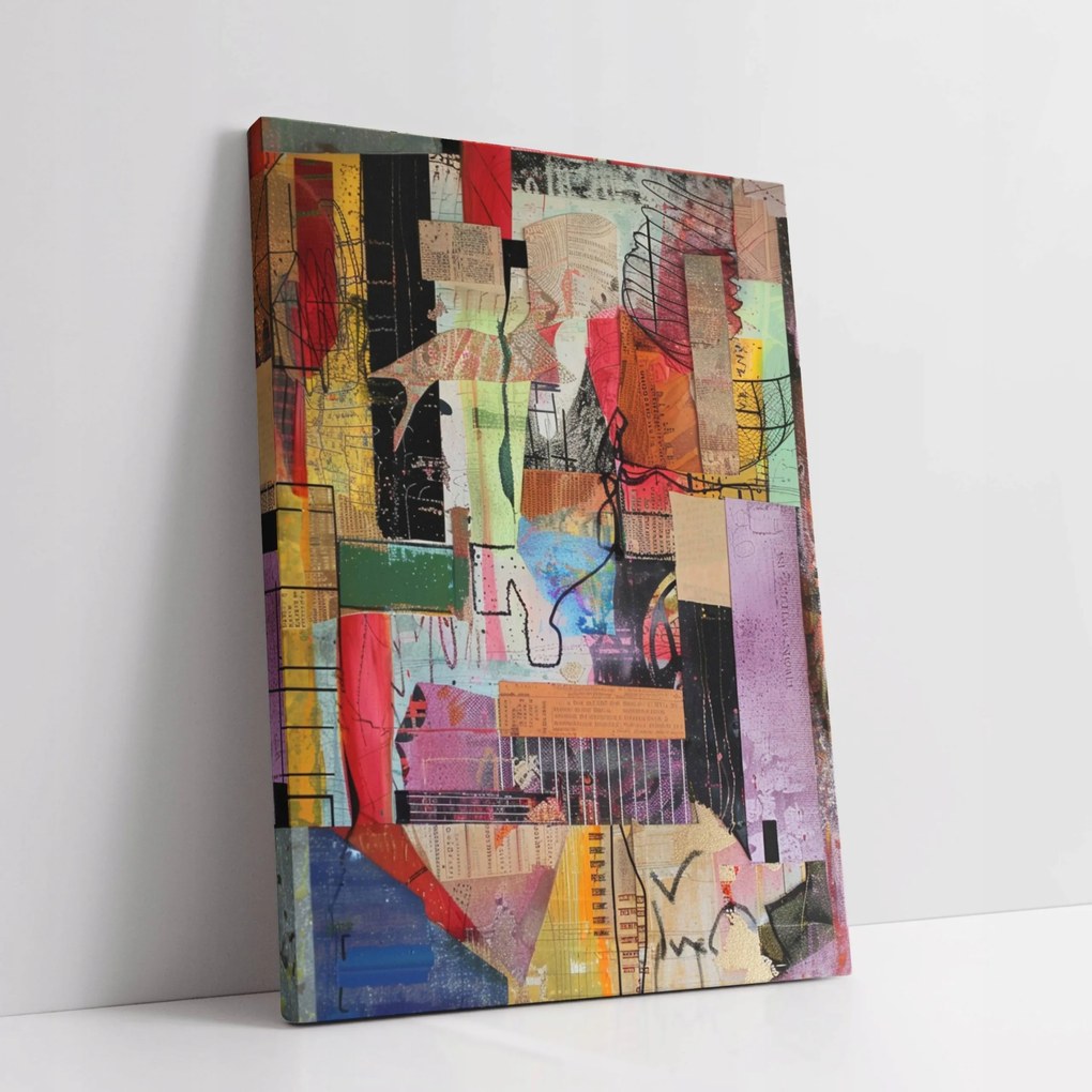 Vászonkép Absztrakt Színek Modern otthon nappali szoba 30x40