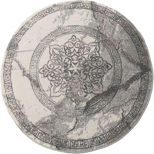 Vista szőnyegdarab 04 kör szürke O 100