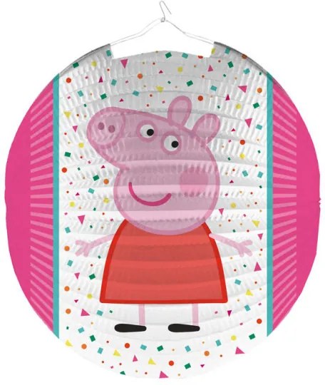 Peppa malac Celebration lampion 25 cm