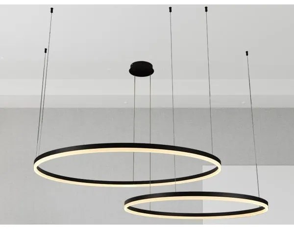 LED Dimmelhető csillár zsinóron LED/128W/230V 3000-6500K + távirányítás