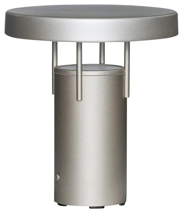 Világosszürke LED dimmelhető asztali lámpa (magasság 20 cm) BringMe – Hübsch