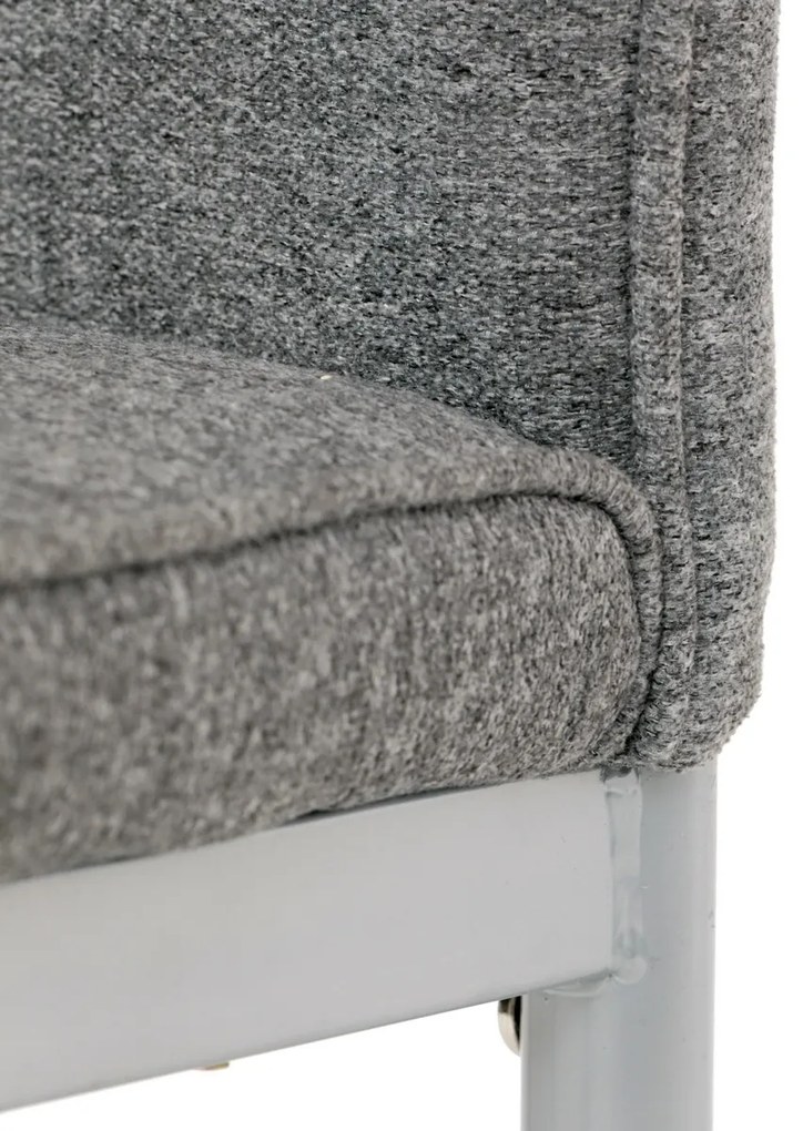 DCL-379 GREY2 étkezőszék szett, 4 db