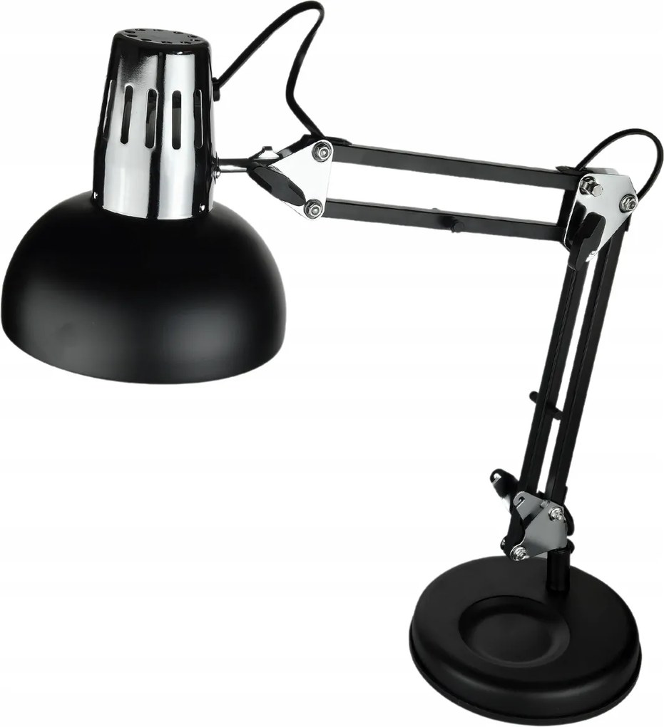 Éjszakai rajzlámpa Irodai világítás fekete Asztali lámpa Nilsen