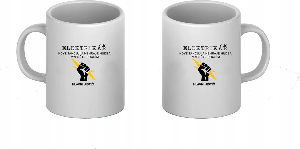 Kerámia bögre villanyszerelőknek 330 ml