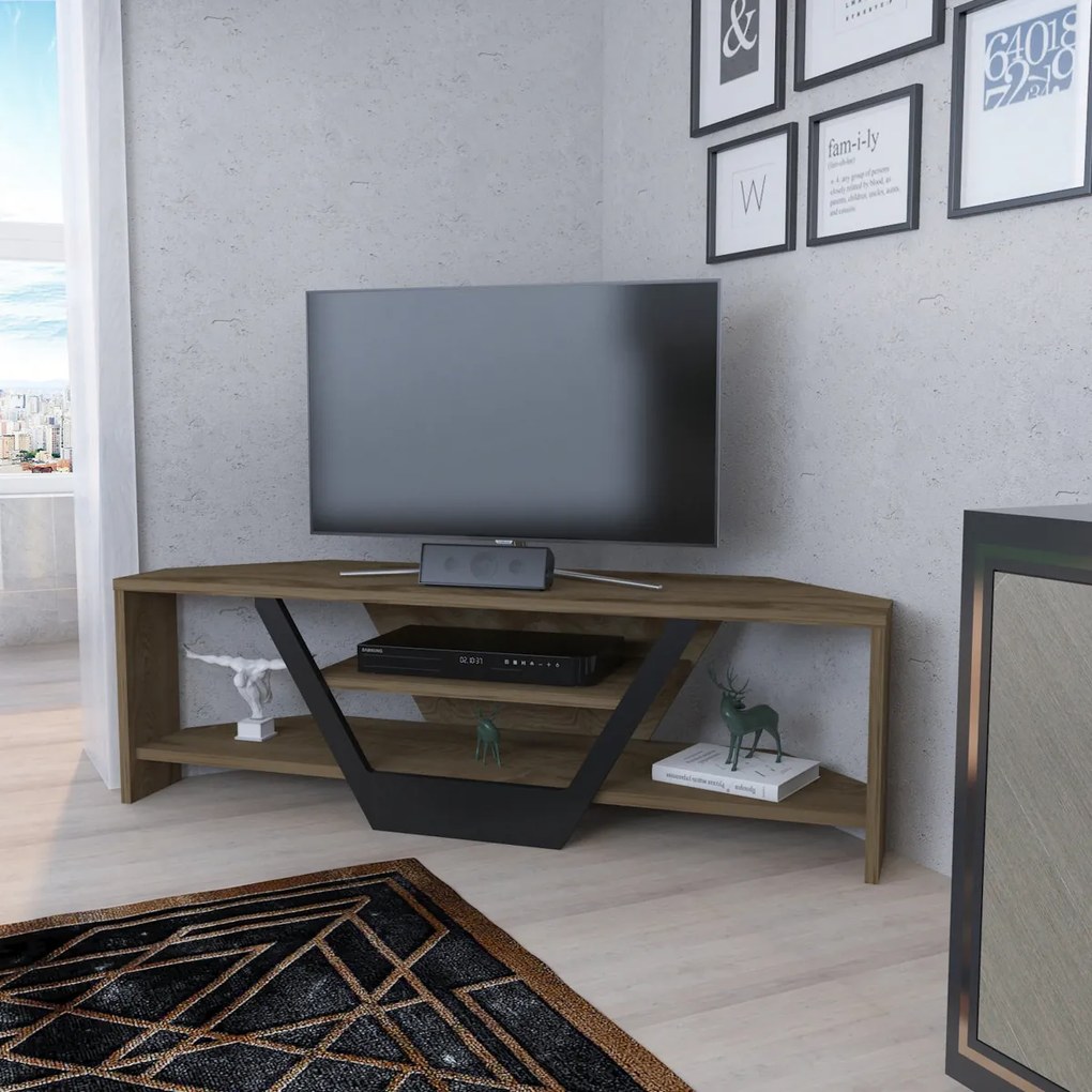 TV asztal Sares Oud Oak