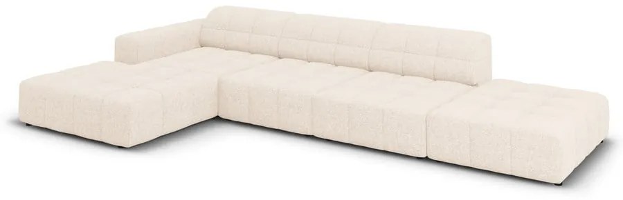 Krémszínű sarokkanapé Chicago – Cosmopolitan Design