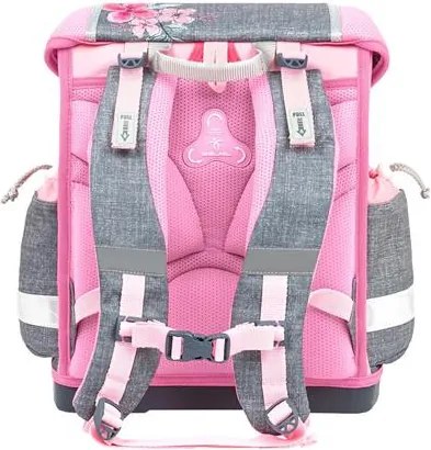 Iskolatáska, fémcsat, BELMIL Classy Elegant, pillangó (BL40313AG7L)