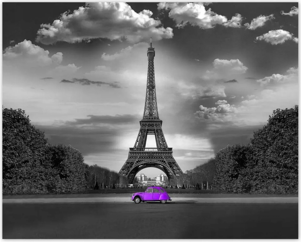 Poszterek 50x40 Eiffel-torony Franciaország