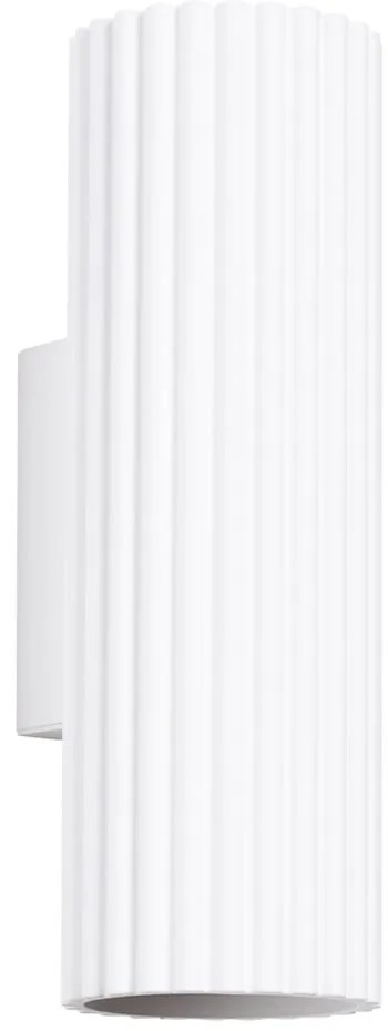 Fehér fali lámpa Gleam – Sollux