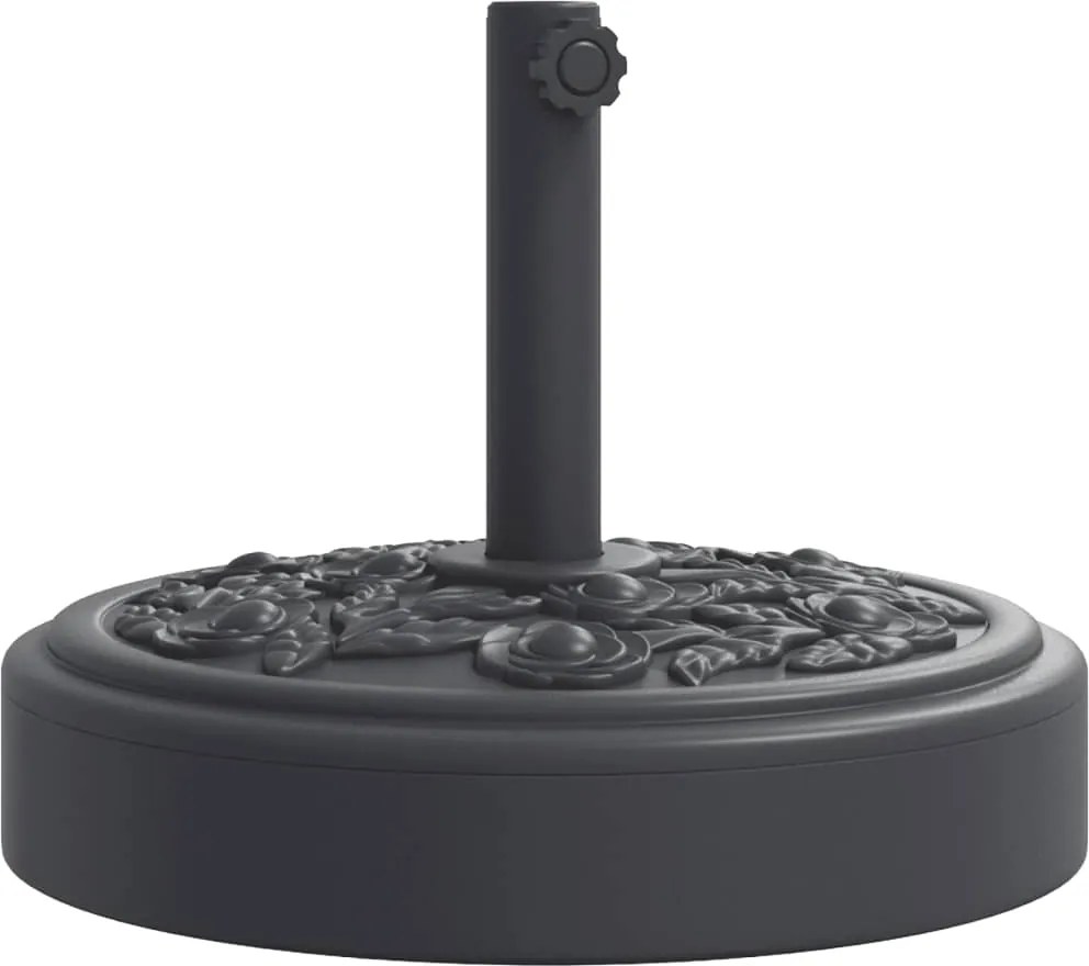 vidaXL kerek napernyőtalp rúdhoz Ø38 / 48 mm 25 kg