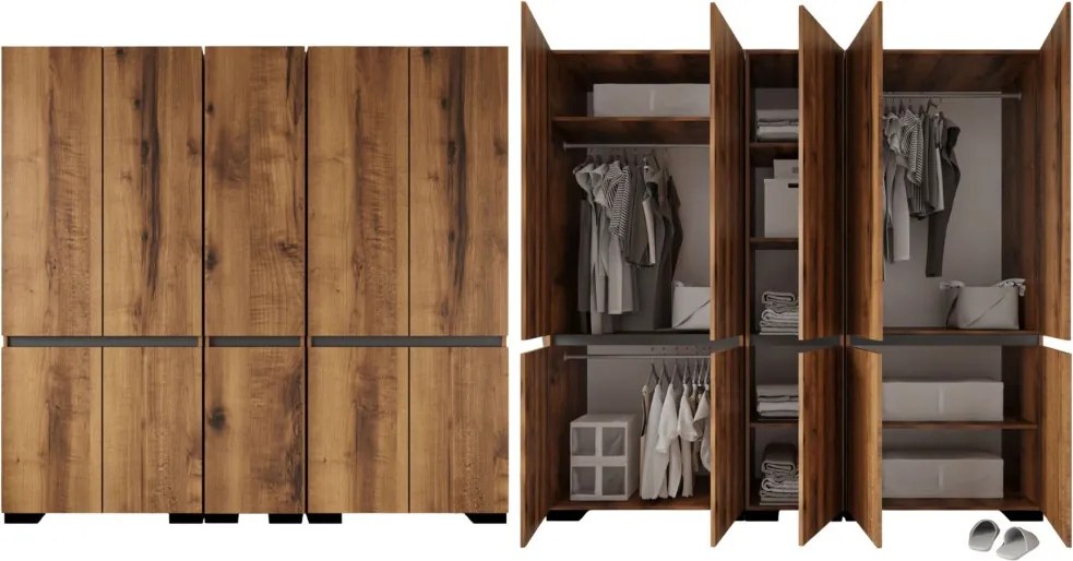 Floransa 225 - Walnut, Anthracite