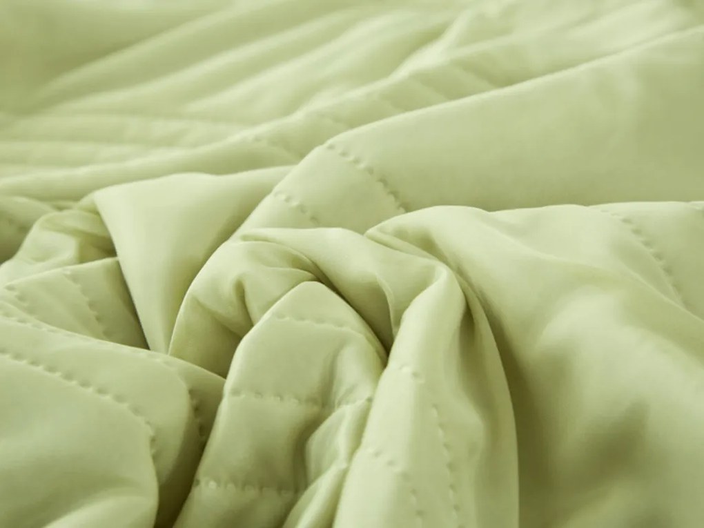 Hűsítő nyári paplan CELIA, zöld Méret: 200 x 220 cm