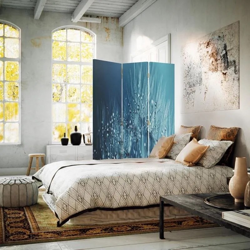 Gario Paraván Kék Blowfish Méret: 180 x 170 cm, Kivitelezés: Klasszikus paraván