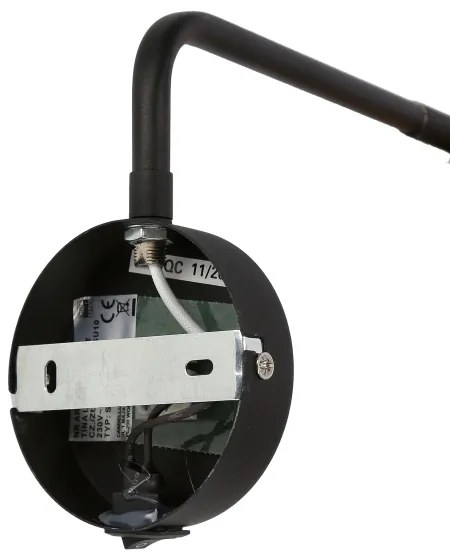 Fali lámpa TINA 1xGU10/15W/230V fekete/arany