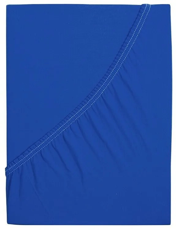 4Home Ideal jersey lepedő királykék, 200 x 200 cm, 200 x 200 cm
