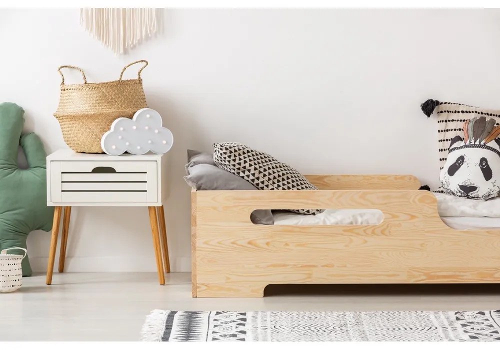 Fenyőfa gyerekágy 80x200 cm Box 2 - Adeko