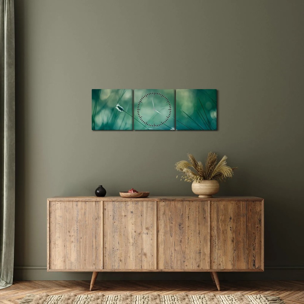 Kép - A fű részlete (órával) (90x30 cm)