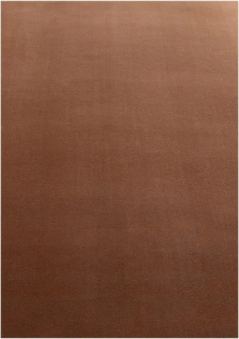 Nappali szőnyeg 160x230cm,csúszásgátló puha barna, plüss sörték