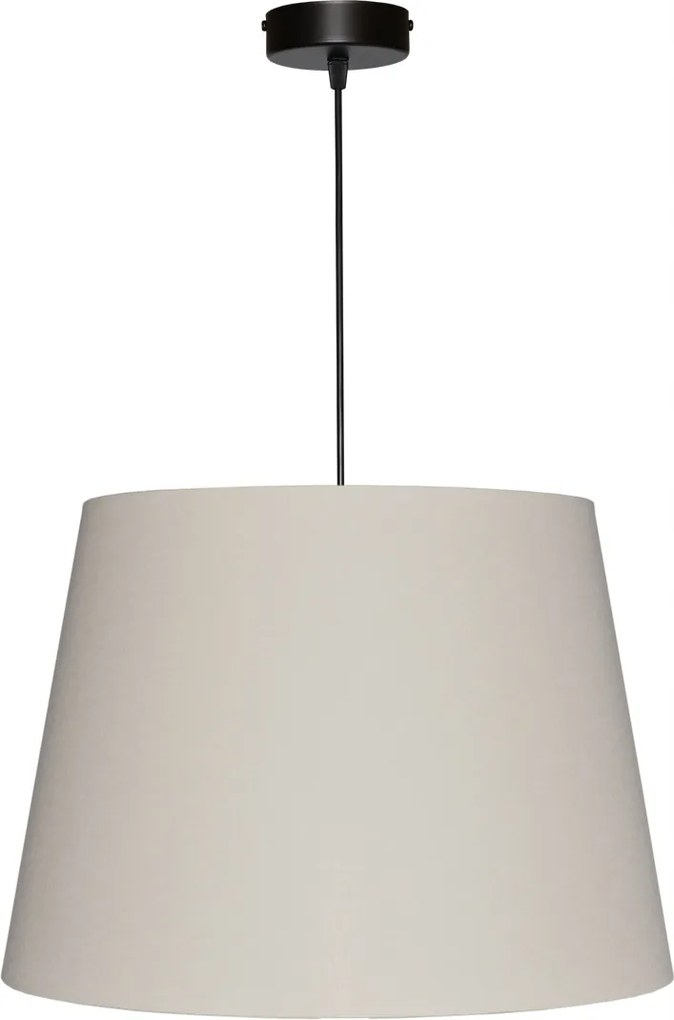 Függő lámpa túlnyúló csillár E27 Bézs Lámpabúra Kúp 34x44 h29 Mirano