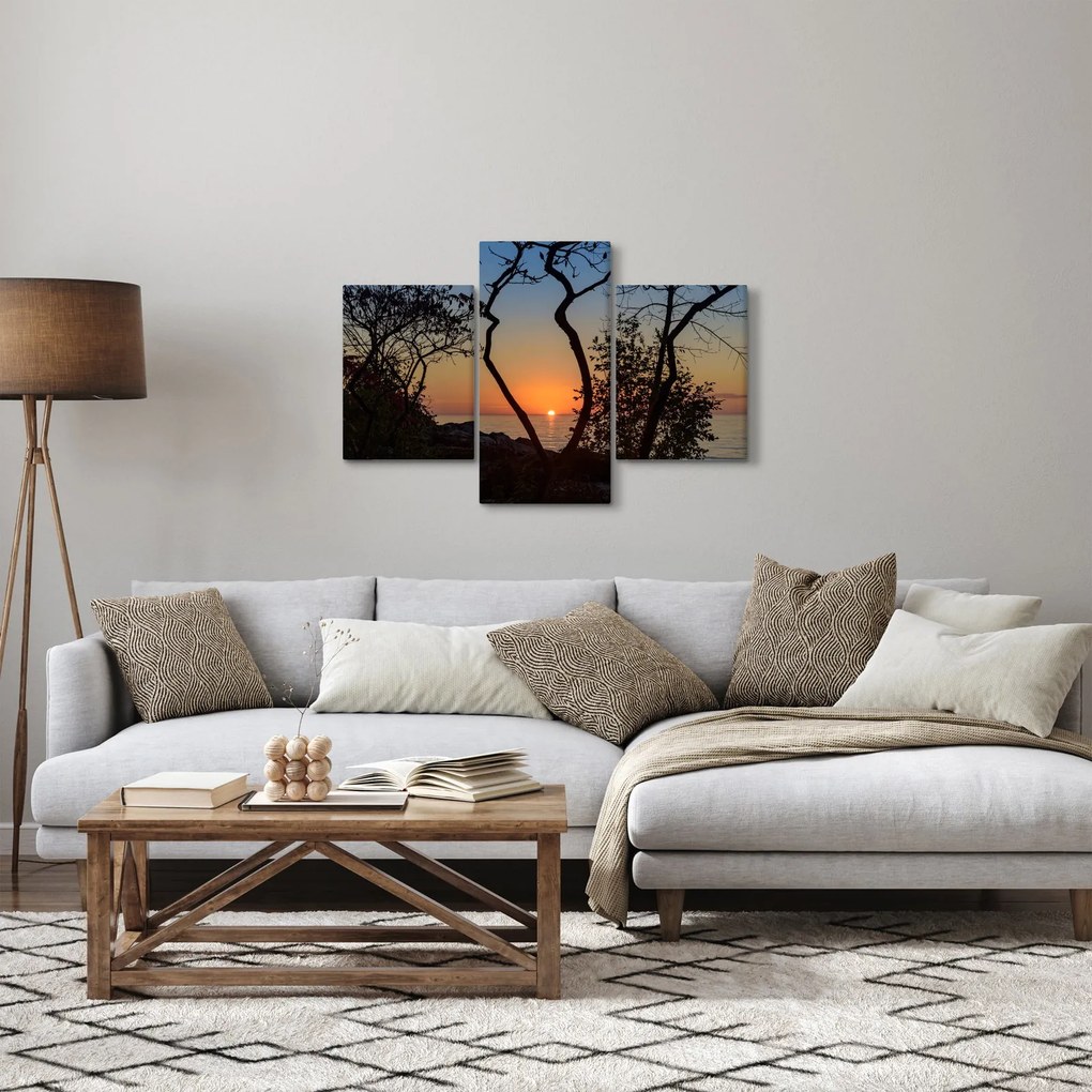 Napnyugta képe (90x60 cm)
