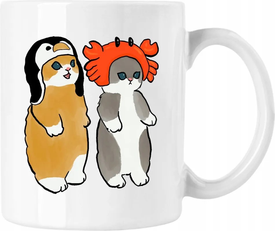 Bögre Cica Vicces Mém 1 Fehér 330ml