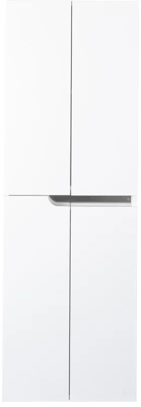 Piramida BETA fali fürdőszoba - ÁLLÓSZEKRÉNY - fehér - 50 x 150 x 30 cm