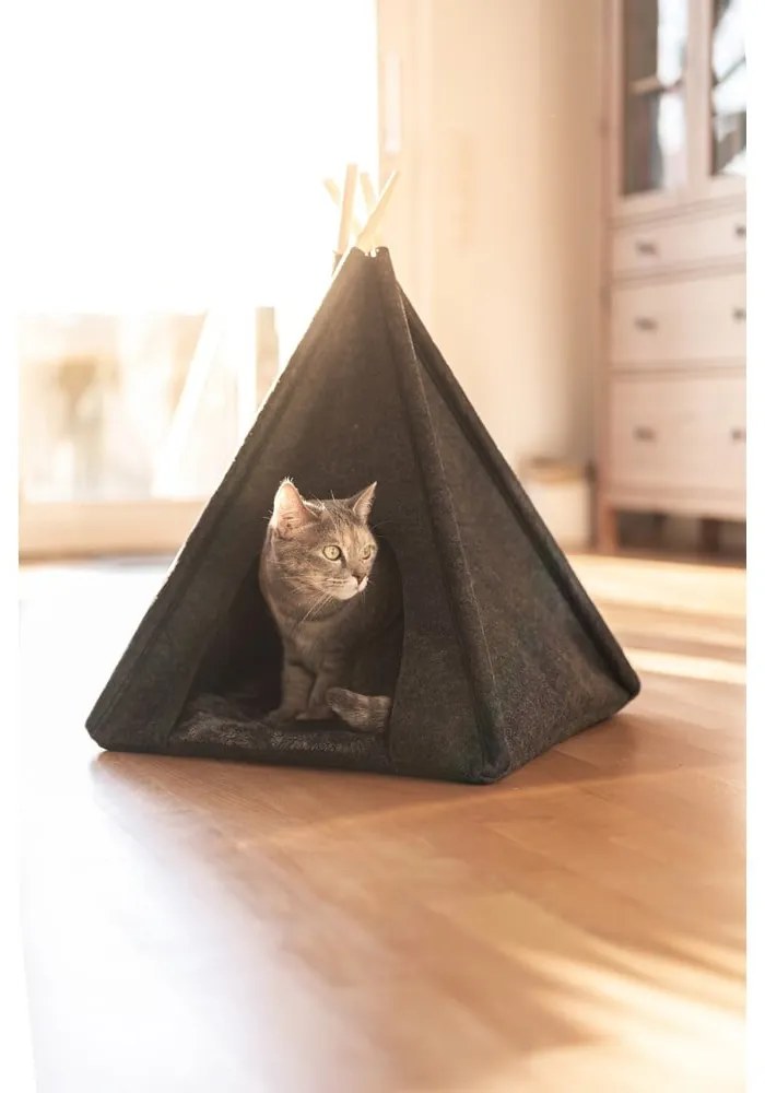 Sötétszürke teepee sátor kisállatoknak - Wenko