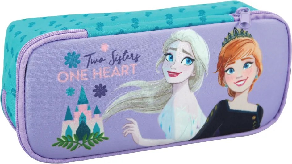 Disney Jégvarázs Modern Magic 2 rekeszes tolltartó 26 cm