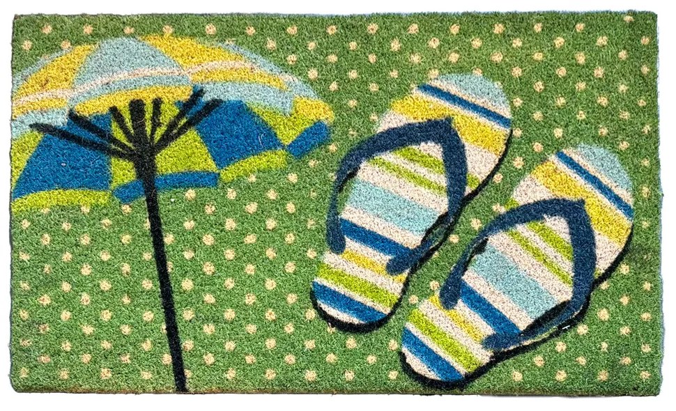 Strand mintás kókusz lábtörlő 45x75 cm
