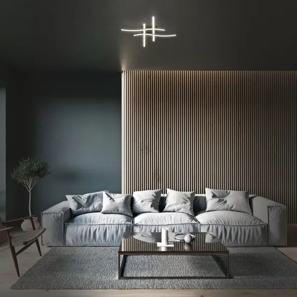 Brilo 3677-045 - LED mennyezeti lámpa LED/14,4W/230V