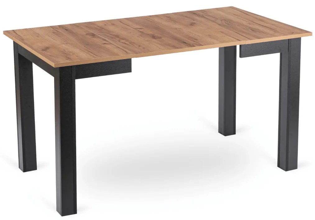 Bővíthető Étkezőasztal TölgyŰ/Fekete Színben. BEN 80-200 cm