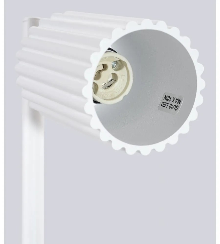 Fehér asztali lámpa (magasság 43 cm) Gleam – Sollux