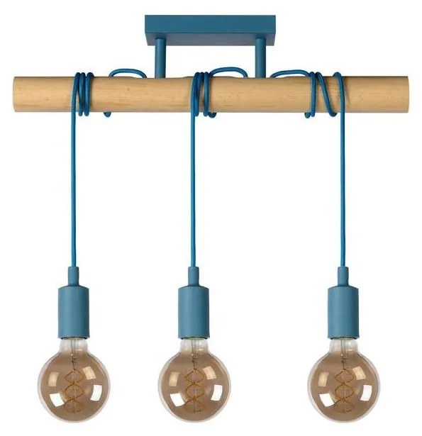 Lucide 08127/03/35 - Csillár zsinóron PAULIEN 3xE27/60W/230V