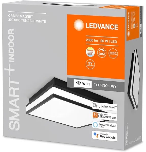 Ledvance - LED Dimmelhető mennyezeti lámpa SMART+ MAGNET LED/26W/230V Wi-Fi
