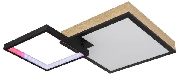 Globo 41392-21 - JACKY LED RGBW dimm. lámpa 21W+3W, 230V, távirányítóval